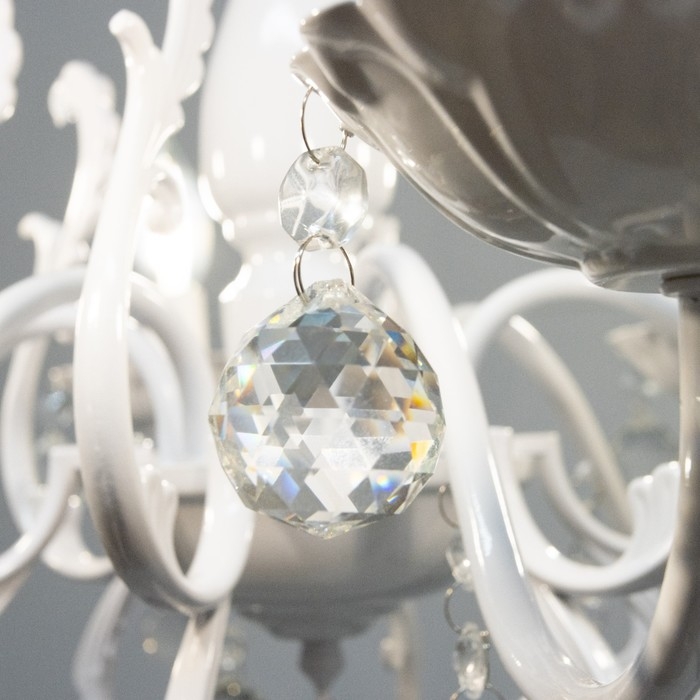 Люстра 2146/6 E14 40Вт белый 60х60х36 см BayerLux