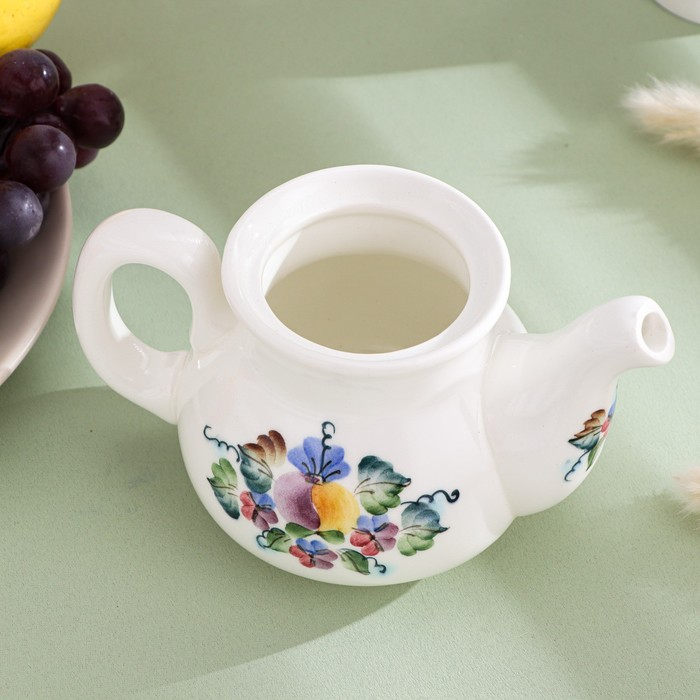 Чайник «Хуторок», 0,36 л, 15,5×10×13 см, 1 сорт, авт.Кунаховец О.П Чайник «Хуторок», 0,36 л, 15,5×10×13 см, 1 сорт, авт.Кунаховец О.П