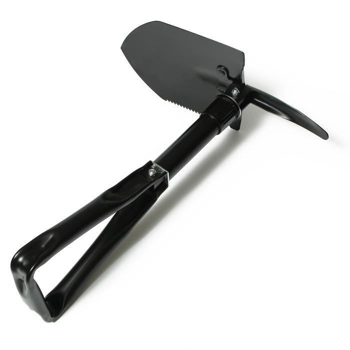 Лопата туристическая, L = 47 см, складная, пилка, металлический черенок, с ручкой, в чехле, Greengo Лопата туристическая, L = 47 см, складная, пилка, металлический черенок, с ручкой, в чехле, Greengo