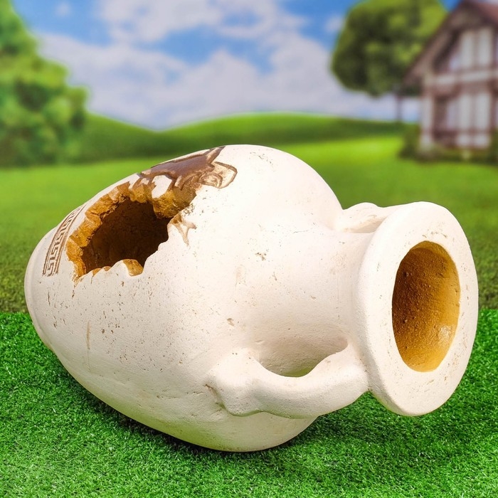 Фигурное кашпо  Фигурное кашпо "Амфора Олимп" 51х29см