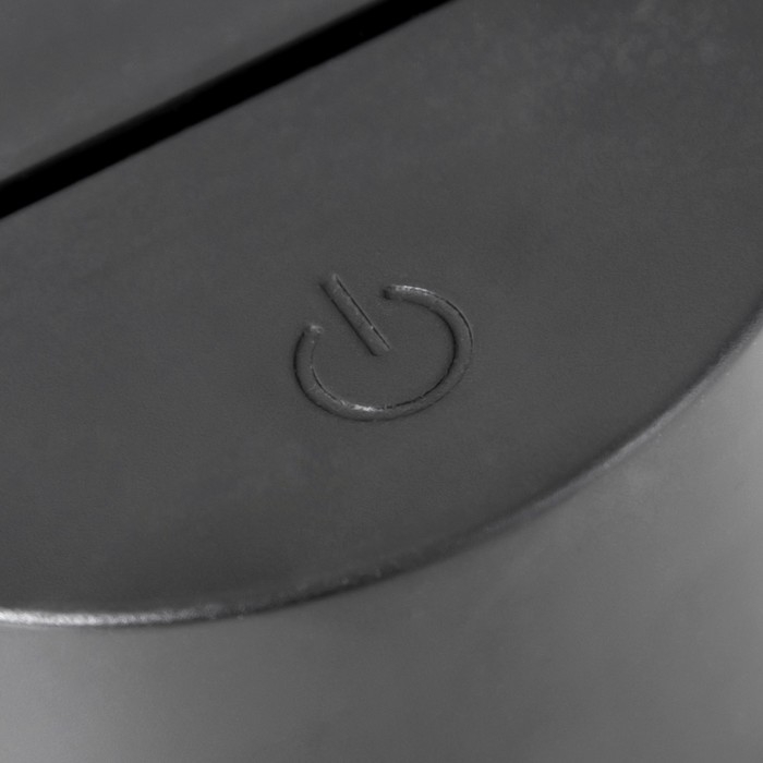Светильник сенсорный  Светильник сенсорный "Мишутка" LED 7 цветов USB/от батареек черный RISALUX