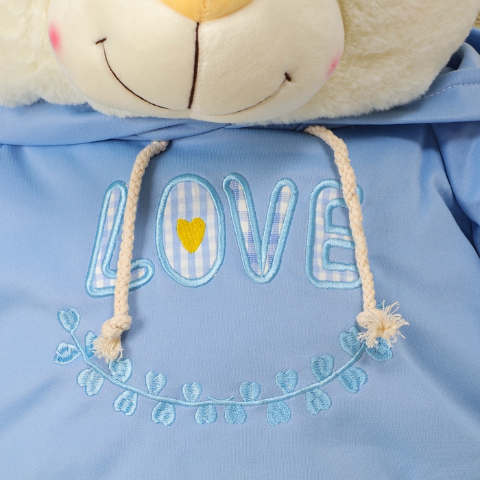 Мягкая игрушка «Медведь», в кофте, 95 см, цвет белый Мягкая игрушка «Медведь», в кофте, 95 см, цвет белый