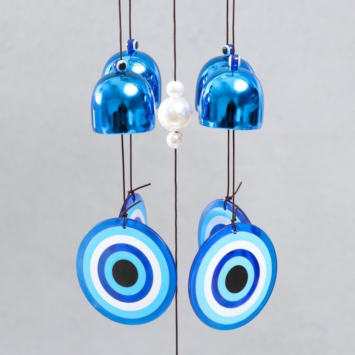 Музыка ветра металл Музыка ветра металл "Слон" от сглаза 4 колокольчика 46 см