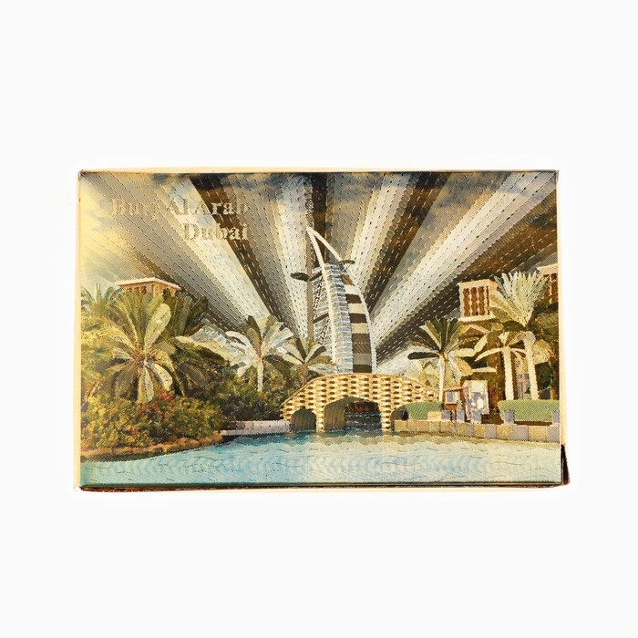 Карты игральные пластиковые Карты игральные пластиковые "Дубай", 54 шт, 28 мкр, карта 9 х 6 см, розовое золото