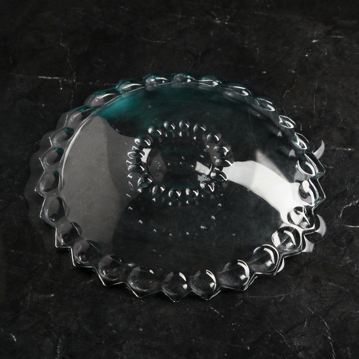 Набор стеклянных тарелок «Ягут», 6 шт, d=18.5 см, Иран