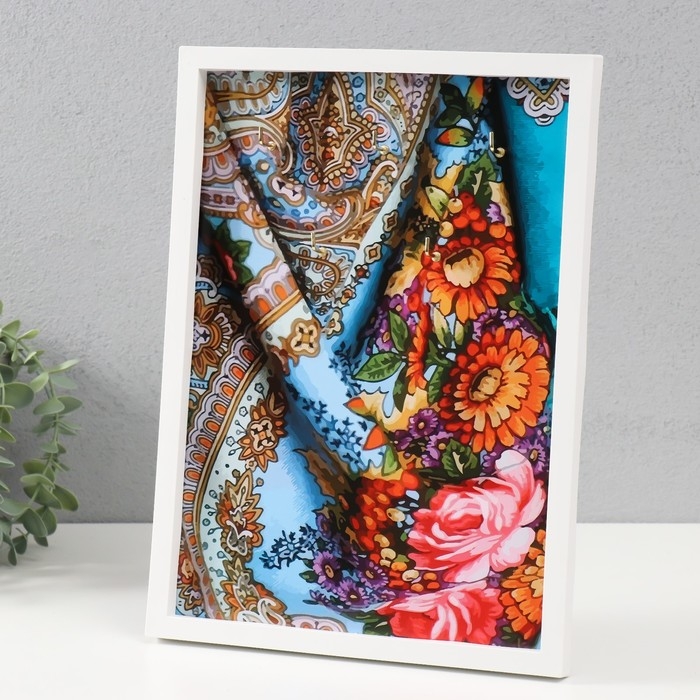 Ключница открытая Ключница открытая "Платок" 5 крючков, 23х32 см