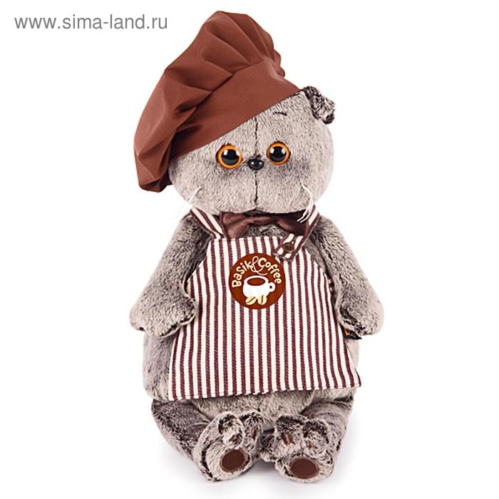 Мягкая игрушка «Басик-бариста», 19 см Мягкая игрушка «Басик-бариста», 19 см