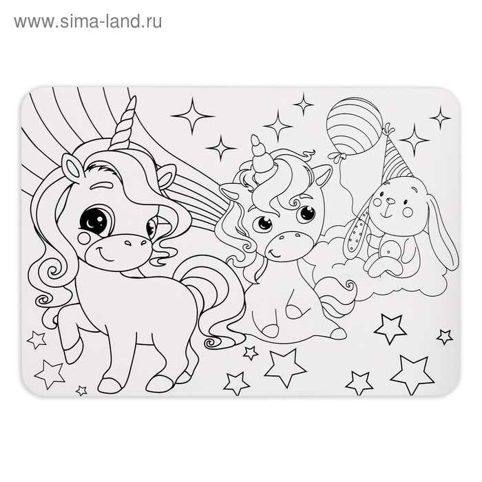 Пазл в рамке «Мир чудес», 34 детали + раскраска Пазл в рамке «Мир чудес», 34 детали + раскраска