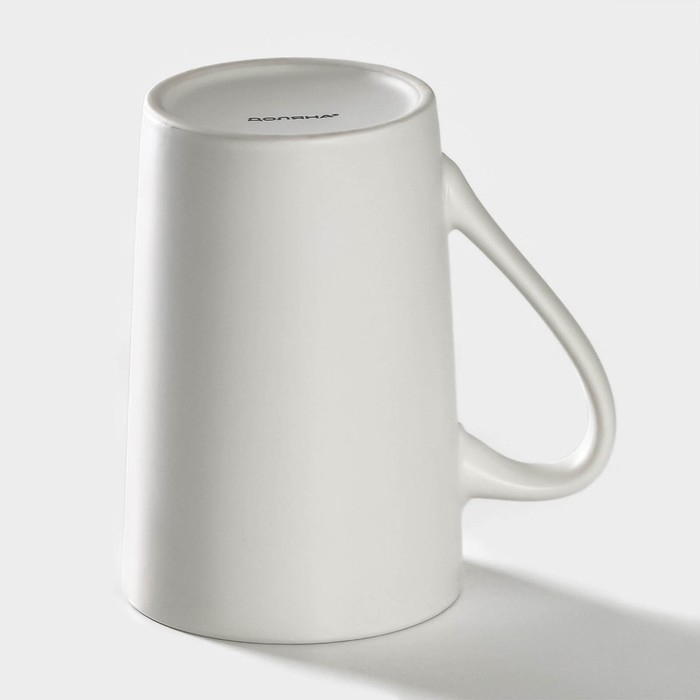 Кружка фарфоровая Доляна «Романтика медведей», 380 мл, цвет белый Кружка фарфоровая Доляна «Романтика медведей», 380 мл, цвет белый