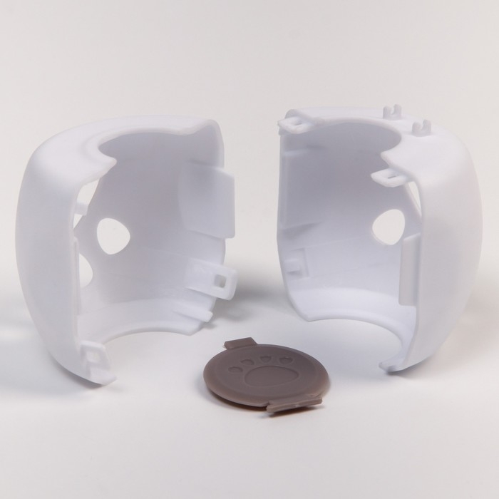 Блокиратор на ручку дверей, цвет белый, круглый, Крошка Я Блокиратор на ручку дверей, цвет белый, круглый, Крошка Я