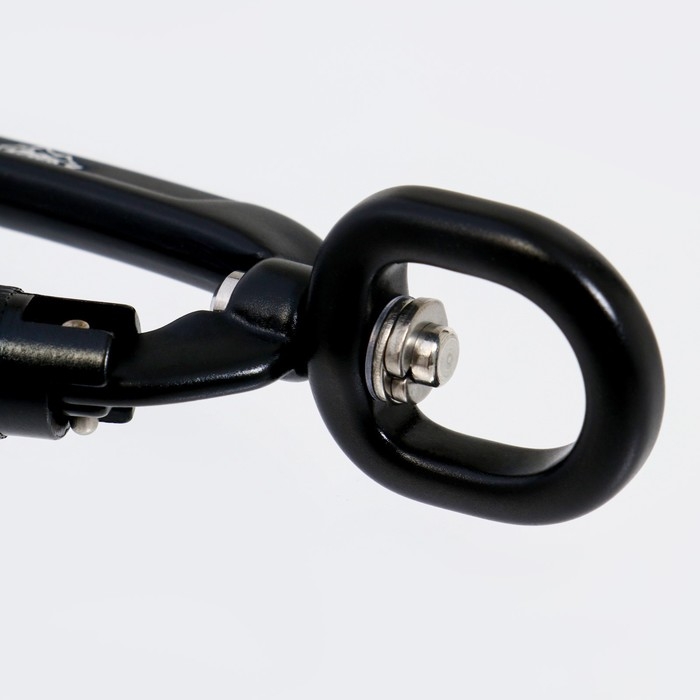 Карабин с байонетной муфтой и вертлюгом, 9х4 см, 400кг, микс Карабин с байонетной муфтой и вертлюгом, 9х4 см, 400кг, микс