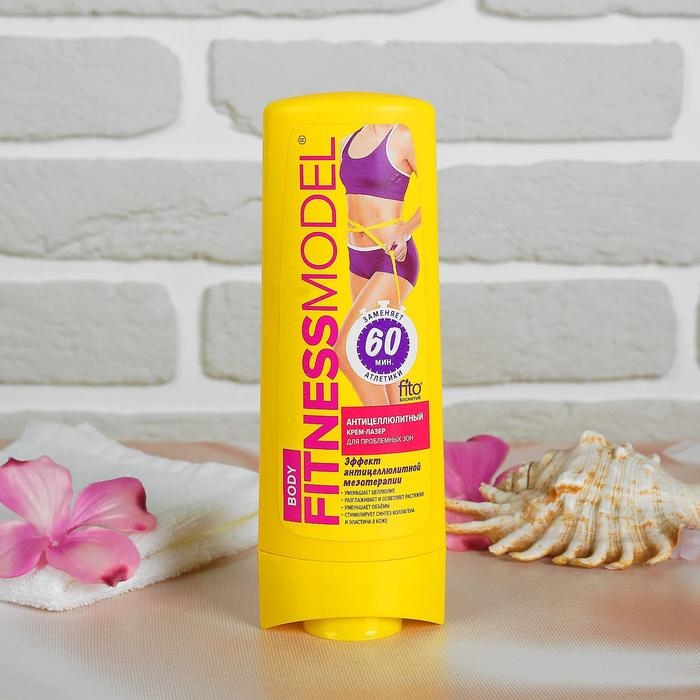 Крем-лазер для тела Fitness Model антицеллюлитный, 200 мл Крем-лазер для тела Fitness Model антицеллюлитный, 200 мл