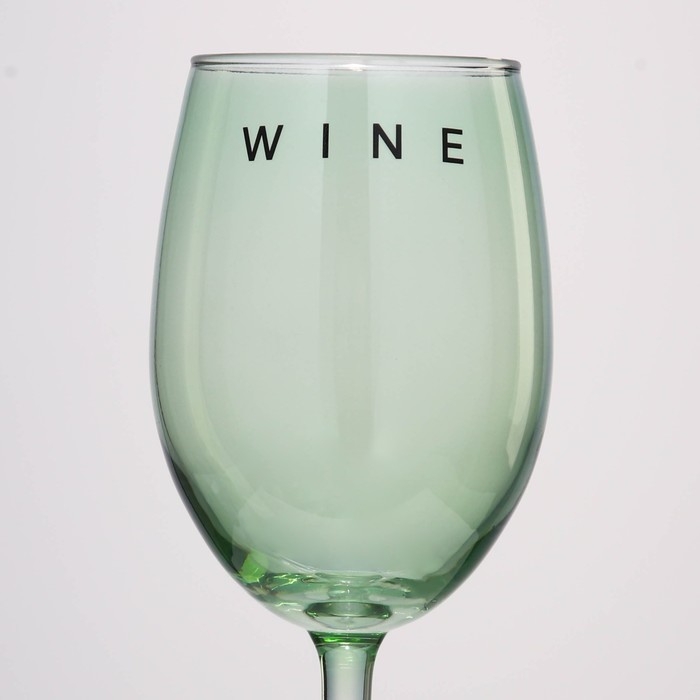 Бокал для вина «Wine», 360 мл, зеленый Бокал для вина «Wine», 360 мл, зеленый
