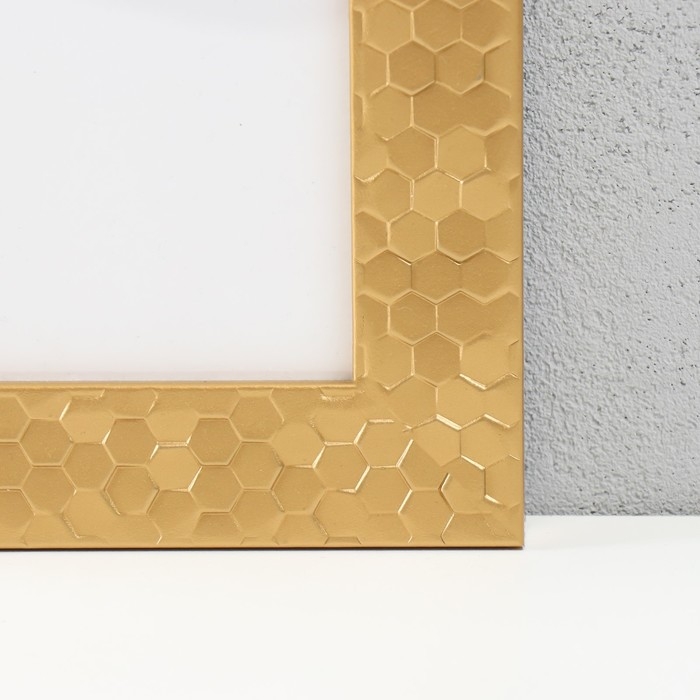 Фоторамка пластик Фоторамка пластик "МИРАМ" 40х60 см, 651618 золото (пластиковый экран)