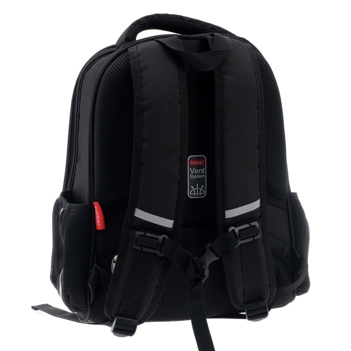 Рюкзак каркасный 38 х 29 х 16 см, 3D эффект, Hatber Ergonomic Plus, Karambit, серый/чёрный NRk_71122 Рюкзак каркасный 38 х 29 х 16 см, 3D эффект, Hatber Ergonomic Plus, Karambit, серый/чёрный NRk_71122