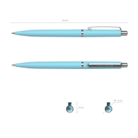 Ручка шариковая автоматическая, ErichKrause, Smart Matic Pastel узел 0.7 мм, цвет чернил синий,МИКС