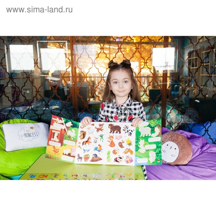 Наклейки многоразовые «Загадки о животных» Наклейки многоразовые «Загадки о животных»