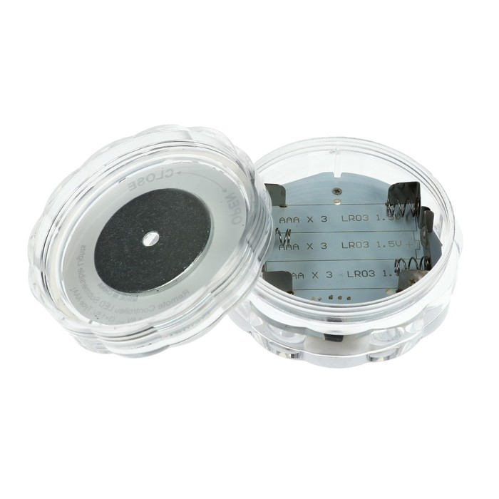 Светильник подводный с ПДУ, 10 LED, 3 Вт, IP68, RGB, от батареек 3*AAA (не в компл.) Светильник подводный с ПДУ, 10 LED, 3 Вт, IP68, RGB, от батареек 3*AAA (не в компл.)