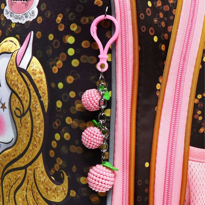 Рюкзак каркасный 35 х 28 х 15 см, Across 392, фиолетовый/розовый Рюкзак каркасный 35 х 28 х 15 см, Across 392, фиолетовый/розовый