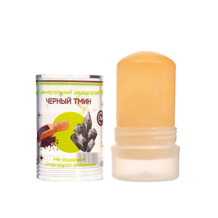 Минеральный дезодорант «Масло чёрного тмина», 120 г Минеральный дезодорант «Масло чёрного тмина», 120 г