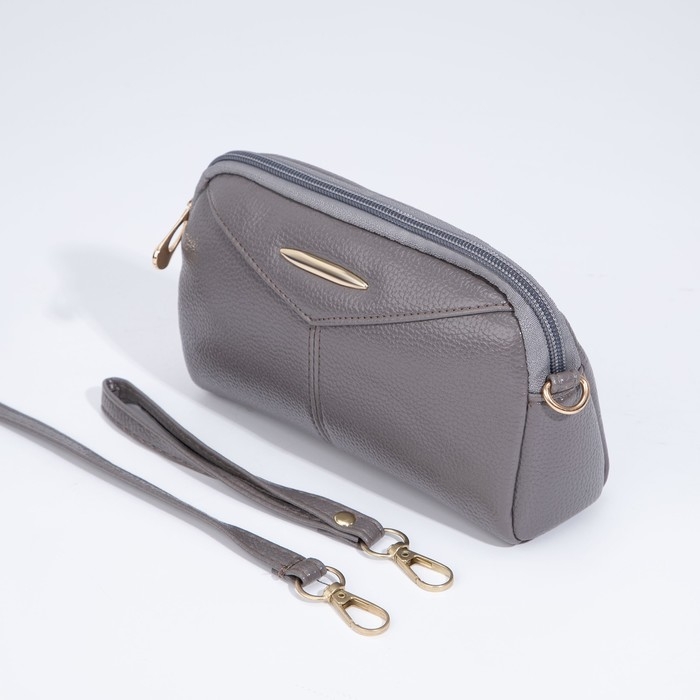 Сумка кросс-боди на молнии, цвет коричневый Сумка кросс-боди на молнии, цвет коричневый