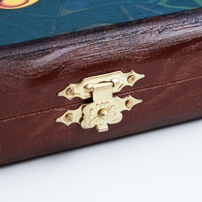 Нарды деревянные большие, настольная игра Нарды деревянные большие, настольная игра "Дракон", 40 х 40 см, с шашками