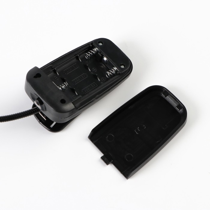 Фонарик-лампа на прищепке для чтения, 5 LED Фонарик-лампа на прищепке для чтения, 5 LED