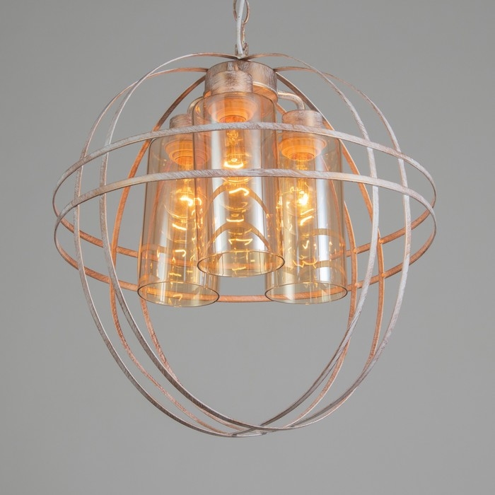 Светильник BayerLux "Сфера" E27 40Вт белый с золотой патиной 40х40х40-95 см