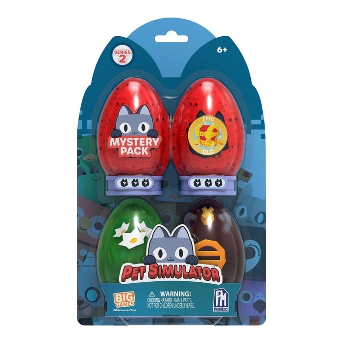 Набор фигурок Roblox Core S2 в яйце с аксессуарами, 4 шт, 6+, МИКС Набор фигурок Roblox Core S2 в яйце с аксессуарами, 4 шт, 6+, МИКС