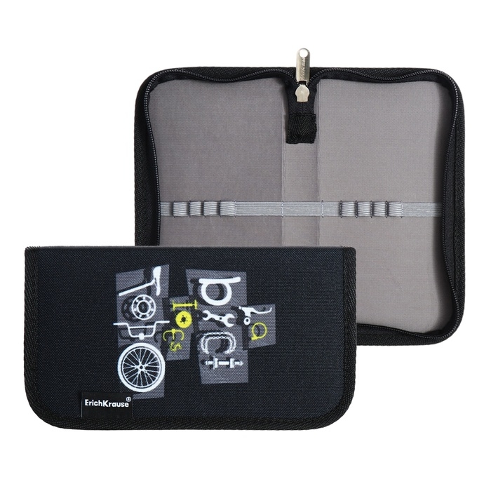 Пенал 1 секция 110 х 205 х 30 мм, текстильный, ErichKrause Bicycle, 60212 Пенал 1 секция 110 х 205 х 30 мм, текстильный, ErichKrause Bicycle, 60212