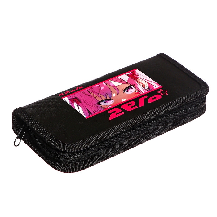 Пенал 1 секция, 90 х 195 х 25 мм, Calligrata  Пенал 1 секция, 90 х 195 х 25 мм, Calligrata "Аниме глаза", ламинированный картон