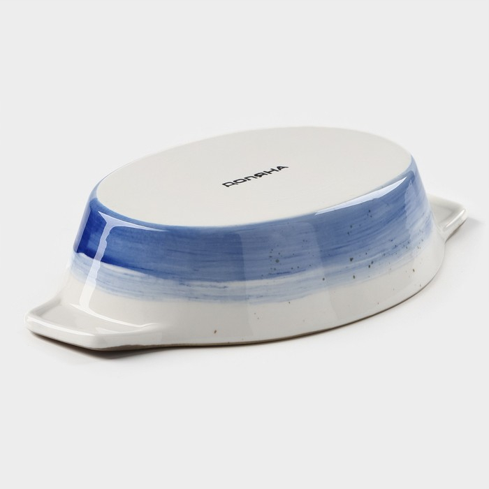 Форма для запекания из фарфора овальная Доляна «Космос», 500 мл, 22,5×13×4,5 см, цвет синий Форма для запекания из фарфора овальная Доляна «Космос», 500 мл, 22,5×13×4,5 см, цвет синий