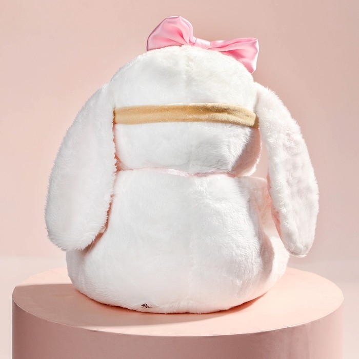 Мягкая игрушка «Зайка Ла-Пу-Ля», в платье, с повязкой бант Мягкая игрушка «Зайка Ла-Пу-Ля», в платье, с повязкой бант