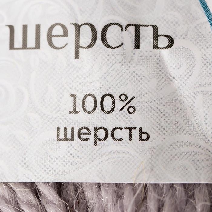 Пряжа Пряжа "Аргентинская шерсть" 100% импортная шерсть 200м/100гр (106, жемчужный)