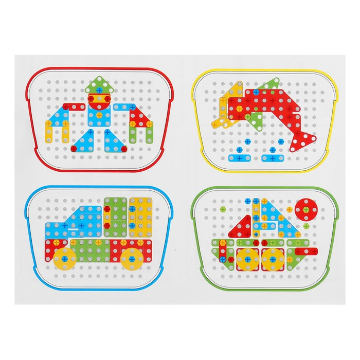 Познавательный конструктор «Конструктики», 143 детали Познавательный конструктор «Конструктики», 143 детали