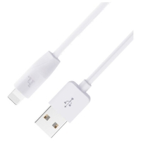 Кабель Hoco X1, Lightning - USB, 2.4 А, 3 м, белый