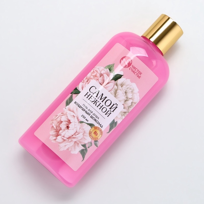 Гель для душа ЧИСТОЕ СЧАСТЬЕ «Самой нежной», 250 мл, аромат воздушного шоколада Гель для душа ЧИСТОЕ СЧАСТЬЕ «Самой нежной», 250 мл, аромат воздушного шоколада