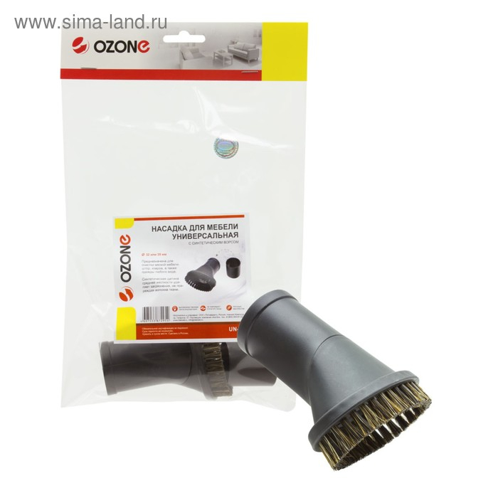 Насадка универсальная для пылесоса Ozone для мебели под трубку 32 и 35 мм Насадка универсальная для пылесоса Ozone для мебели под трубку 32 и 35 мм