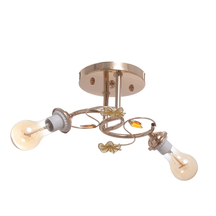 Люстра Люстра "Айон" бп 2х40Вт Е27 Золото МОДЕЛЬ: 2612380