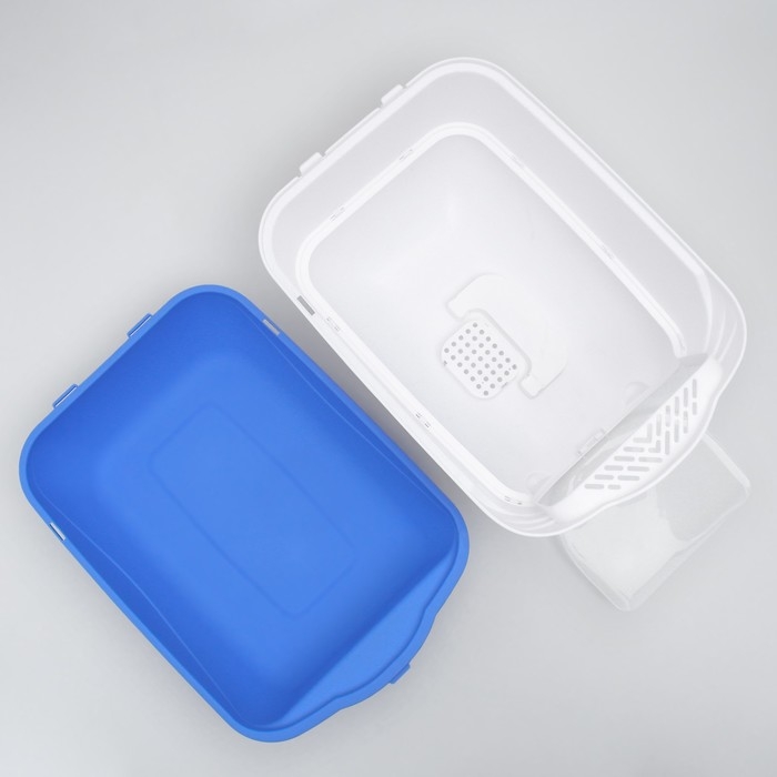 Туалет-домик 35 х 50 х 35 см, голубой Туалет-домик 35 х 50 х 35 см, голубой