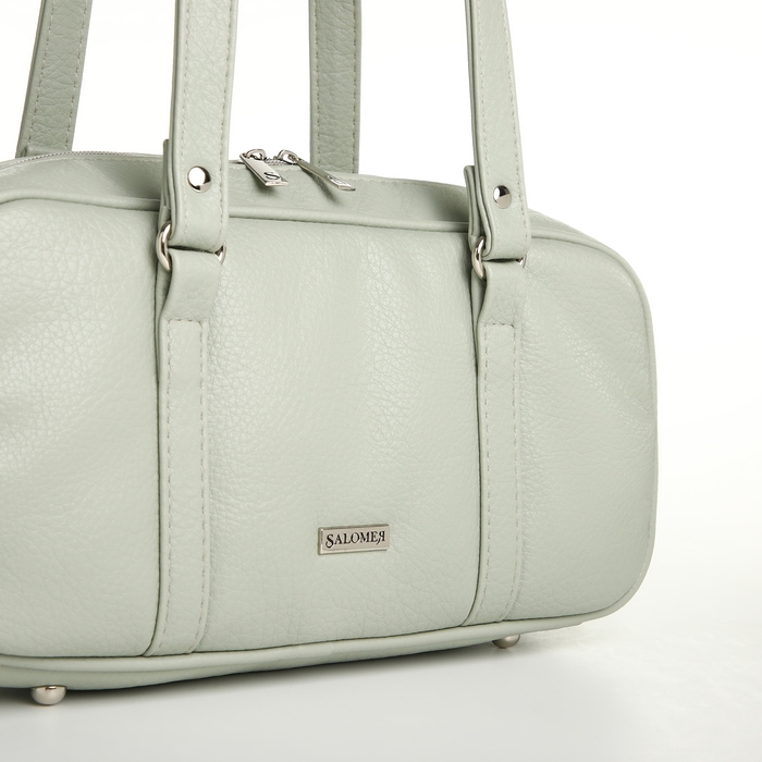 Сумка женская на молнии, цвет зелёный Сумка женская на молнии, цвет зелёный