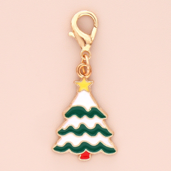 Набор адресников - брелоков Набор адресников - брелоков "Новогодний №1"