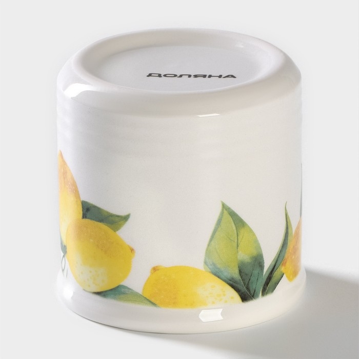 Сахарница Доляна «Лимон», 150 мл, d=7 см Сахарница Доляна «Лимон», 150 мл, d=7 см