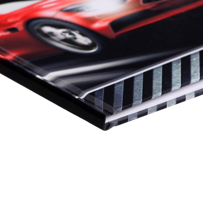 Дневник для 1-4 классов, "Тачка в огне", твердая обложка 7БЦ, глянцевая ламинация, 48 листов