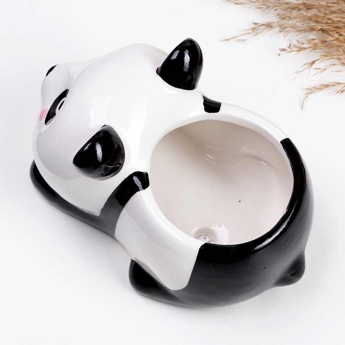 Кашпо  Кашпо "Панда Маша" 14х9х8см