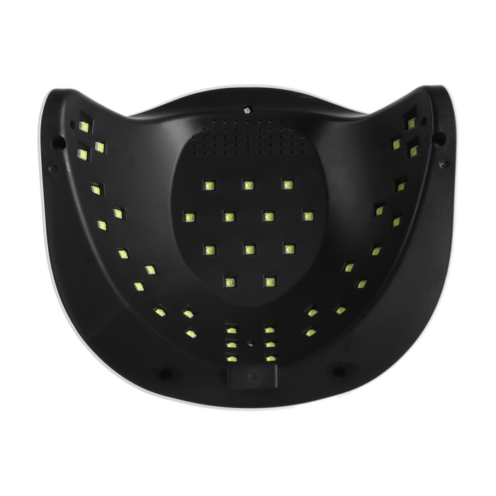 Лампа для гель Luazon LUF-12, UV/LED, 168 Вт, 42 диода, таймер 10/30/60/99 с, бело-золотая Лампа для гель Luazon LUF-12, UV/LED, 168 Вт, 42 диода, таймер 10/30/60/99 с, бело-золотая