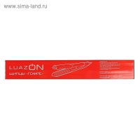 Щипцы-гофре Luazon LW-12, 35 Вт, керамическое покрытие, 40х110 мм, 210 °C, белые