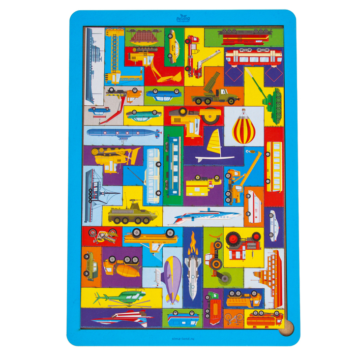 Головоломка. Тетрис «Большой транспорт» Головоломка. Тетрис «Большой транспорт»