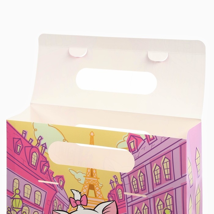 Пакет-коробка, Коты аристократы, 24х20х7 см Пакет-коробка, Коты аристократы, 24х20х7 см