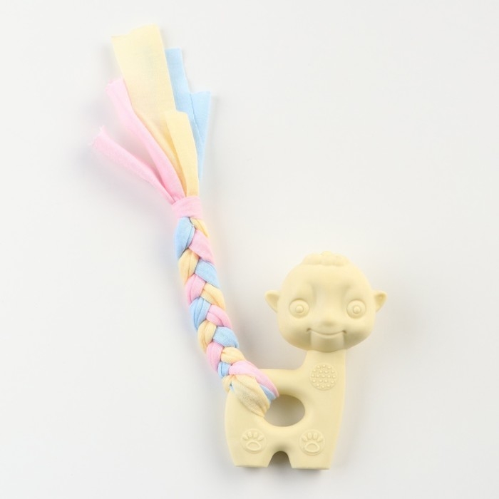 Игрушка жевательная Пижон Premium Игрушка жевательная Пижон Premium "Барашек", 9,4 х 6,4 х 3,2 см, жёлтая